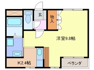 アンジェロの物件間取画像